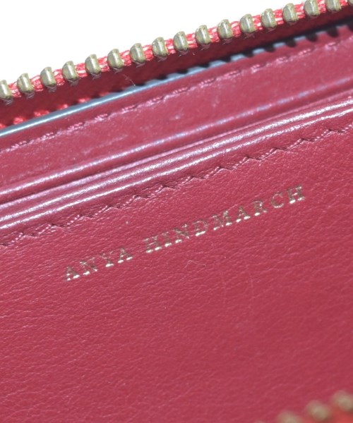 ANYA HINDMARCH（アニヤ　ハインドマーチ）財布・コインケース 赤 サイズ:- レディース/2200690226089