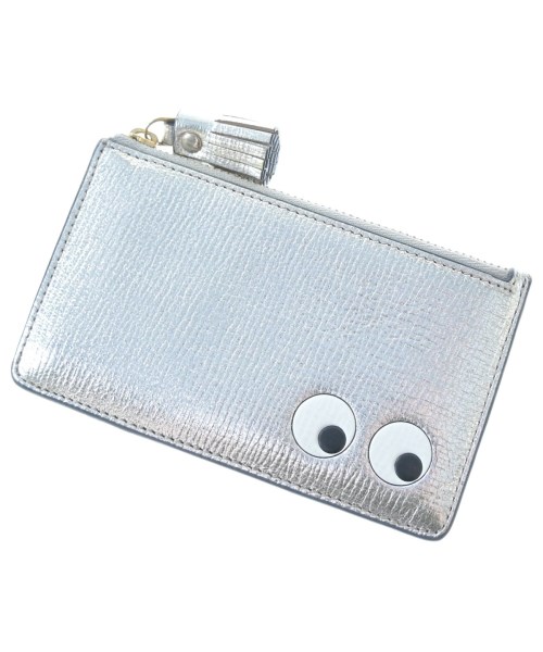 ANYA HINDMARCH(アニヤ　ハインドマーチ)カードケース シルバー サイズ:-/2200690226096