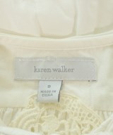 KAREN WALKER（カレン　ウォーカー）シャツワンピース 白 サイズ:UK8(S位) レディース/2200623412022