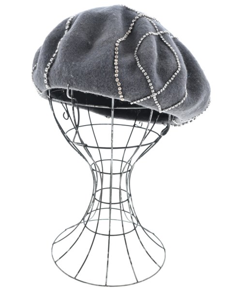 KAREN WALKER(カレン　ウォーカー)ハンチング・ベレー帽 グレー サイズ:-/2200640416034