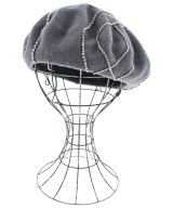 KAREN WALKER（カレン　ウォーカー）ハンチング・ベレー帽 グレー サイズ:- レディース/2200640416034