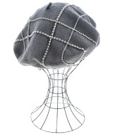 KAREN WALKER（カレン　ウォーカー）ハンチング・ベレー帽 グレー サイズ:- レディース/2200640416034