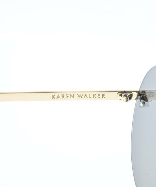 KAREN WALKER（カレン　ウォーカー）サングラス ゴールド サイズ:- レディース/2200704902060