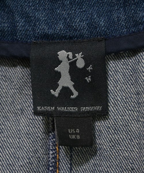 KAREN WALKER（カレン　ウォーカー）オールインワン/サロペット 紺 サイズ:4(M位) レディース/2200665388095
