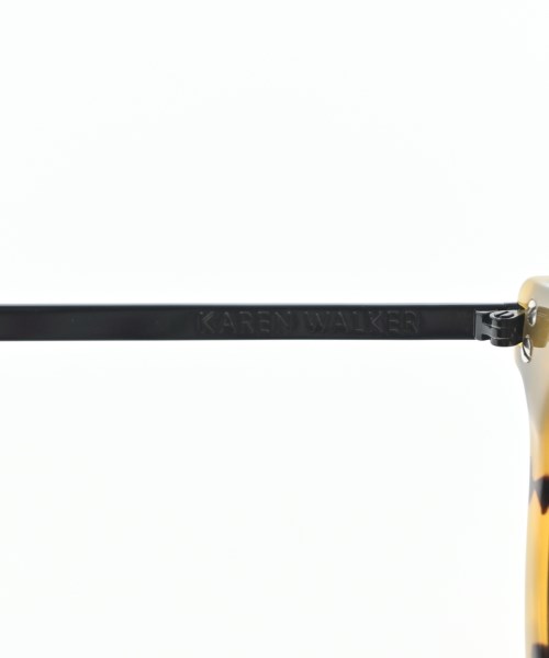 KAREN WALKER（カレン　ウォーカー）サングラス ベージュ サイズ:- レディース/2200670757367