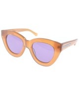 KAREN WALKER（カレン　ウォーカー）サングラス 茶 サイズ:- レディース/2200730745082