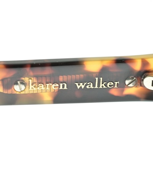 KAREN WALKER（カレン　ウォーカー）サングラス 茶 サイズ:- レディース/2200715170083