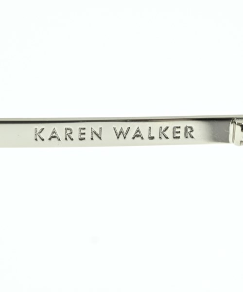 KAREN WALKER（カレン　ウォーカー）サングラス シルバー サイズ:- レディース/2200715170090