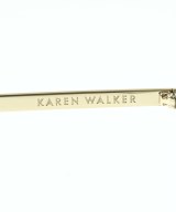KAREN WALKER（カレン　ウォーカー）サングラス ゴールド サイズ:- レディース/2200715170113