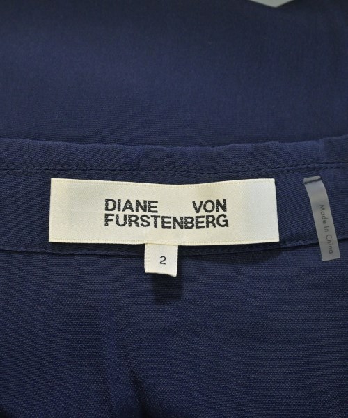 DIANE von FURSTENBERG（ダイアンフォンファステンバーグ）ワンピース 紺 サイズ:2(M位) レディース/2200623343081
