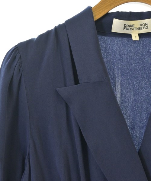 DIANE von FURSTENBERG（ダイアンフォンファステンバーグ）ワンピース 紺 サイズ:2(M位) レディース/2200623343081