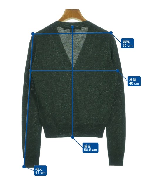 DIANE von FURSTENBERG（ダイアンフォンファステンバーグ）カーディガン 緑 サイズ:P(XS位) レディース/2200630594049