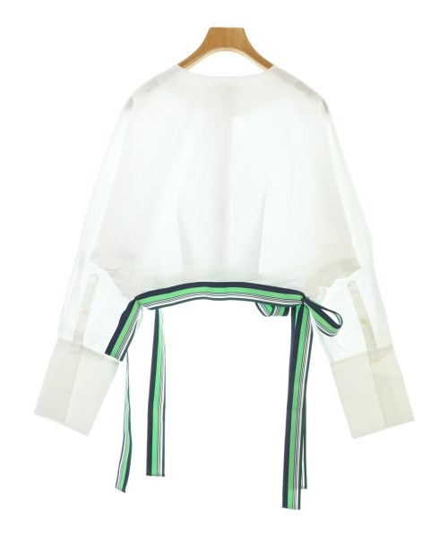 DIANE von FURSTENBERG（ダイアンフォンファステンバーグ）ブラウス 白 サイズ:4(XL位) レディース/2200677242019