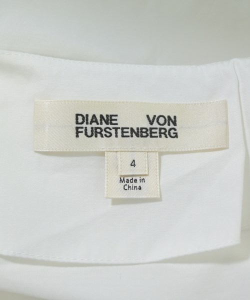 DIANE von FURSTENBERG（ダイアンフォンファステンバーグ）ブラウス 白 サイズ:4(XL位) レディース/2200677242019