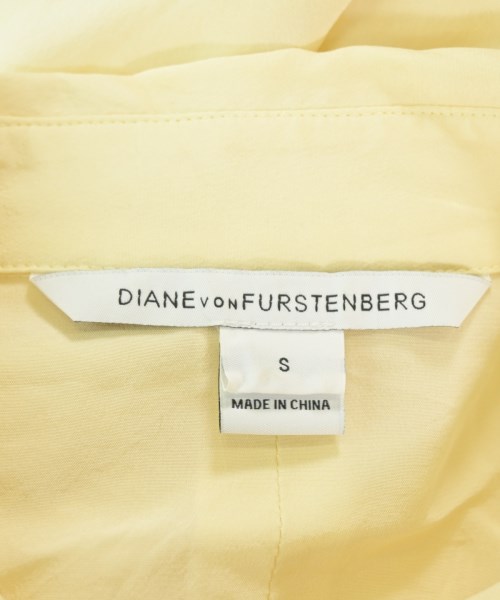 DIANE von FURSTENBERG（ダイアンフォンファステンバーグ）カジュアルシャツ 黄 サイズ:S レディース/2200680439017