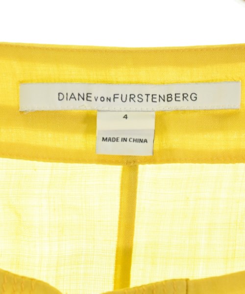 DIANE von FURSTENBERG（ダイアンフォンファステンバーグ）ブラウス 黄 サイズ:4(M位) レディース/2200691525051