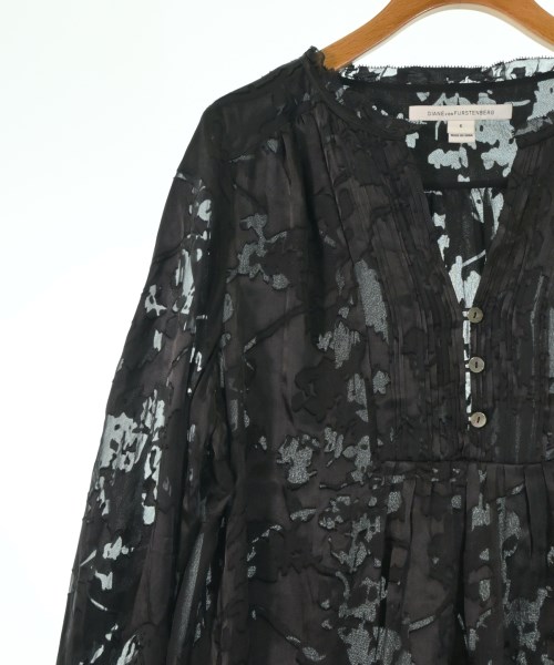 DIANE von FURSTENBERG（ダイアンフォンファステンバーグ）ブラウス 黒 サイズ:F レディース/2200700867165