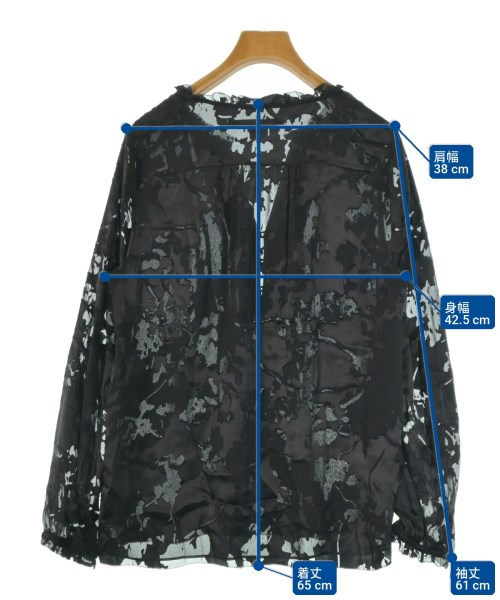 DIANE von FURSTENBERG（ダイアンフォンファステンバーグ）ブラウス 黒 サイズ:F レディース/2200700867165