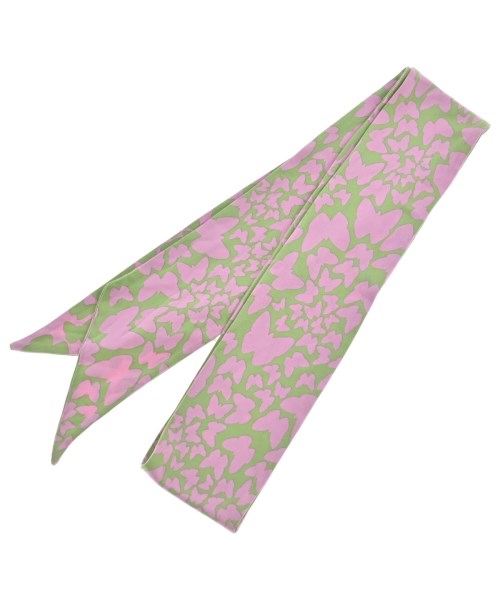 DIANE von FURSTENBERG（ダイアンフォンファステンバーグ）バンダナ・スカーフ 緑 サイズ:- レディース/2200635008114