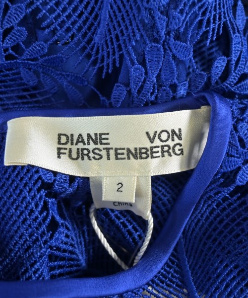 DIANE von FURSTENBERG（ダイアンフォンファステンバーグ）ワンピース 青 サイズ:2(M位) レディース/2200637563086