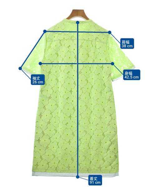 DIANE von FURSTENBERG（ダイアンフォンファステンバーグ）ワンピース 緑 サイズ:8(L位) レディース/2200706152265