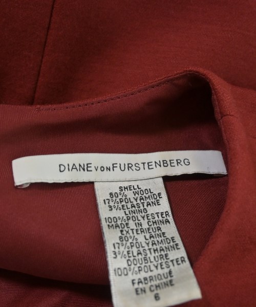 DIANE von FURSTENBERG（ダイアンフォンファステンバーグ）ワンピース 赤 サイズ:6(M位) レディース/2200689436024