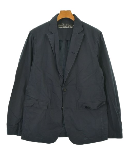 SLOW◎GUN(スローガン)カジュアルジャケット 紺 サイズ:2(M位)/2200637093019