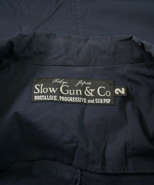 SLOW◎GUN（スローガン）カジュアルジャケット 紺 サイズ:2(M位) メンズ/2200637093019