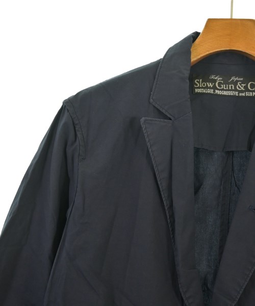 SLOW◎GUN（スローガン）カジュアルジャケット 紺 サイズ:2(M位) メンズ/2200637093019
