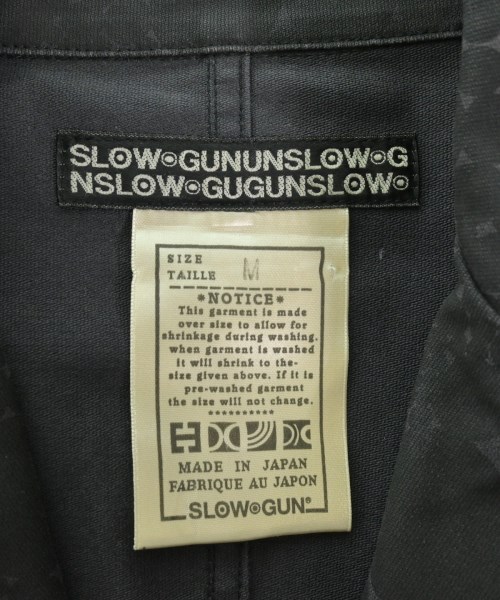 SLOW◎GUN（スローガン）チェスターコート 黒 サイズ:M メンズ/2200668691024