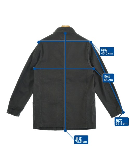 SLOW◎GUN（スローガン）チェスターコート 黒 サイズ:M メンズ/2200668691024