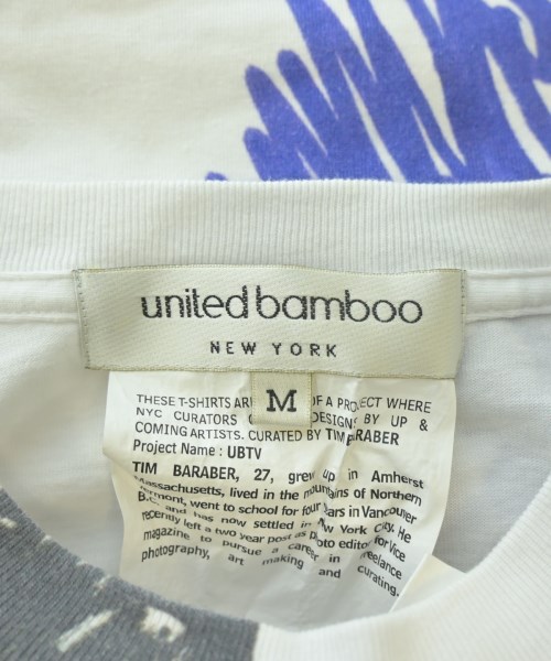 UNITED BAMBOO（ユナイテッド　バンブー）Tシャツ・カットソー 白 サイズ:M メンズ/2200634891595