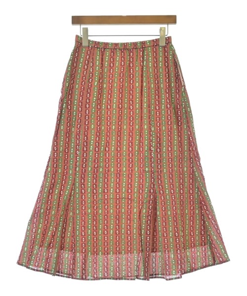 Jocomomola（ホコモモラ）ロング・マキシ丈スカート 茶 サイズ:40(M位) レディース/2200628725059