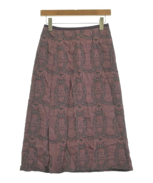 Jocomomola（ホコモモラ）ロング・マキシ丈スカート 紫 サイズ:40(M位) レディース/2200628725127