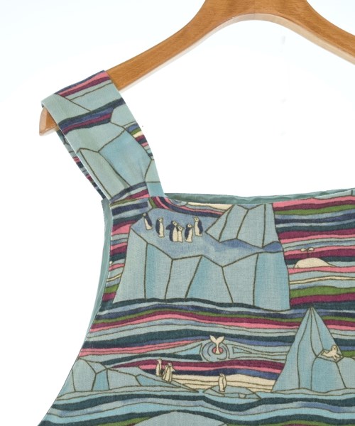 Jocomomola（ホコモモラ）ワンピース 青 サイズ:40(M位) レディース/2200628725226