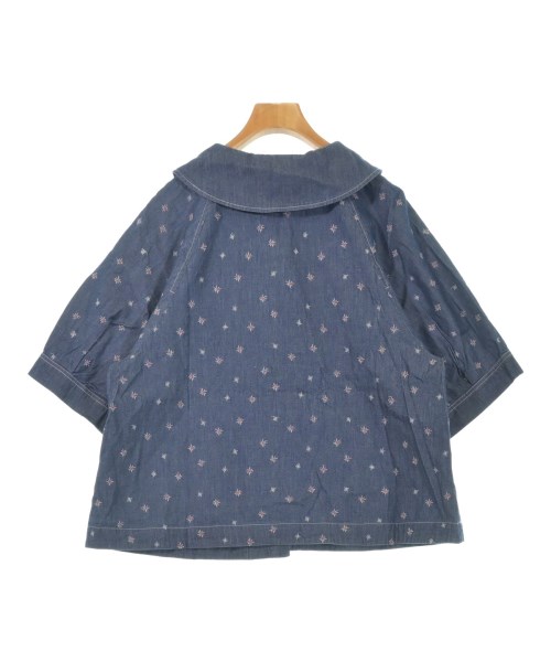 Jocomomola（ホコモモラ）ブラウス 青 サイズ:40(M位) レディース/2200628725455