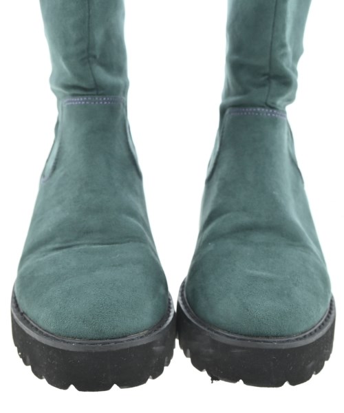 Jocomomola（ホコモモラ）ブーツ 緑 サイズ:23.5cm レディース/2200628725462