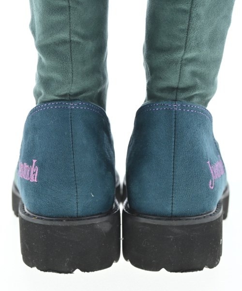 Jocomomola（ホコモモラ）ブーツ 緑 サイズ:23.5cm レディース/2200628725462