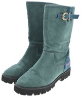 Jocomomola（ホコモモラ）ブーツ 緑 サイズ:23.5cm レディース/2200628725462