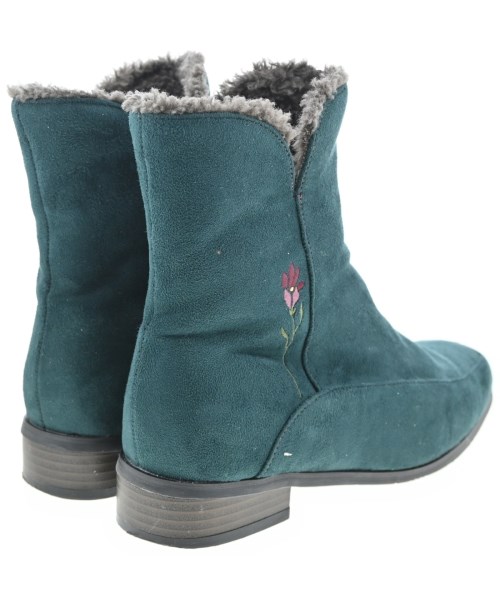 Jocomomola（ホコモモラ）ブーツ 緑 サイズ:M(23.5cm位) レディース/2200628725479