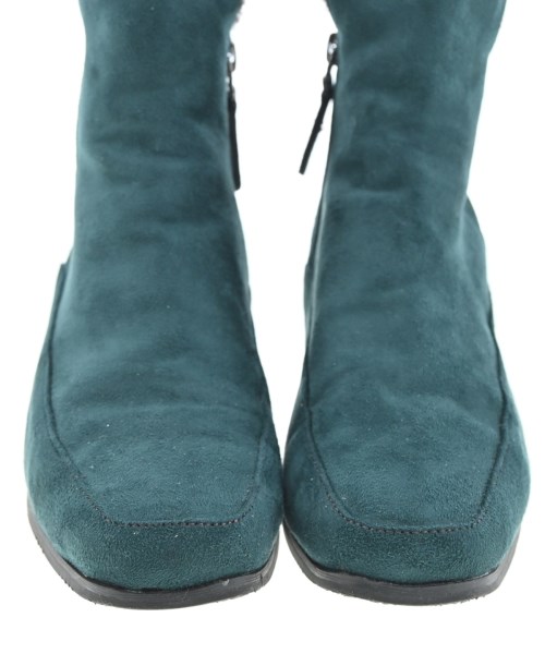 Jocomomola（ホコモモラ）ブーツ 緑 サイズ:M(23.5cm位) レディース/2200628725479
