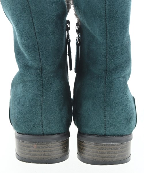 Jocomomola（ホコモモラ）ブーツ 緑 サイズ:M(23.5cm位) レディース/2200628725479