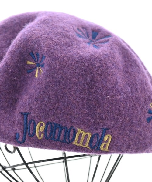 Jocomomola（ホコモモラ）ハンチング・ベレー帽 紫 サイズ:40 レディース/2200628725523