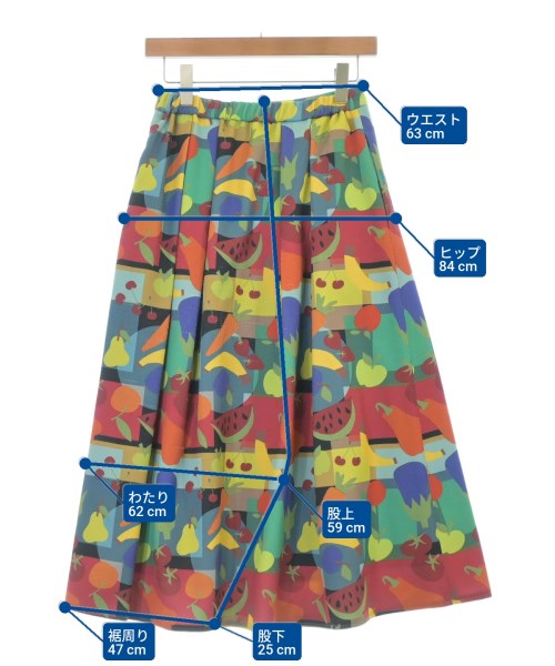 Jocomomola（ホコモモラ）ロング・マキシ丈スカート その他（柄物・カラフル） サイズ:40(M位) レディース/2200634865015