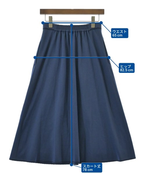 Jocomomola（ホコモモラ）ロング・マキシ丈スカート 青 サイズ:40(M位) レディース/2200634865039
