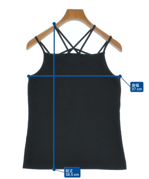 Jocomomola（ホコモモラ）タンクトップ 黒 サイズ:40(M位) レディース/2200634865145