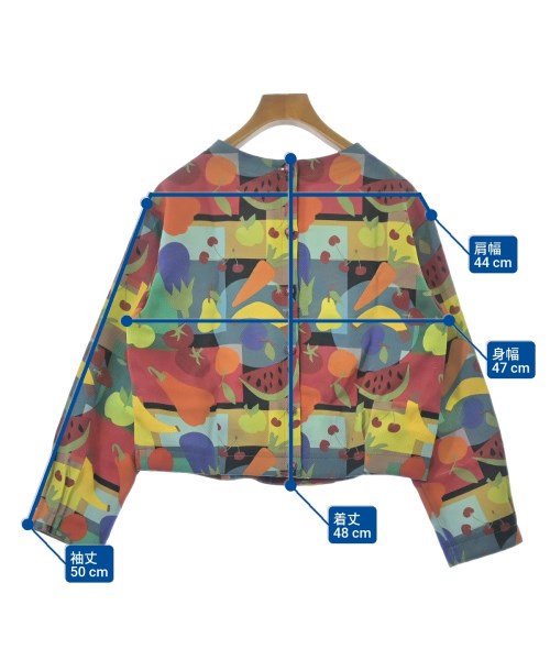 Jocomomola（ホコモモラ）ブラウス 青 サイズ:40(M位) レディース/2200637308335