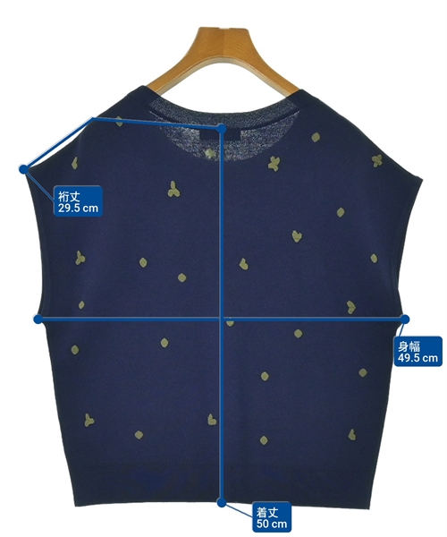 Jocomomola（ホコモモラ）ニット・セーター 紺 サイズ:40(M位) レディース/2200621414042