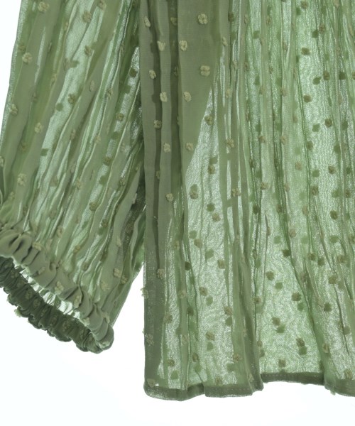 Jocomomola（ホコモモラ）ブラウス 緑 サイズ:40(M位) レディース/2200626110086