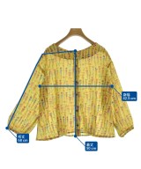 Jocomomola（ホコモモラ）ブラウス 黄 サイズ:40(M位) レディース/2200626110109